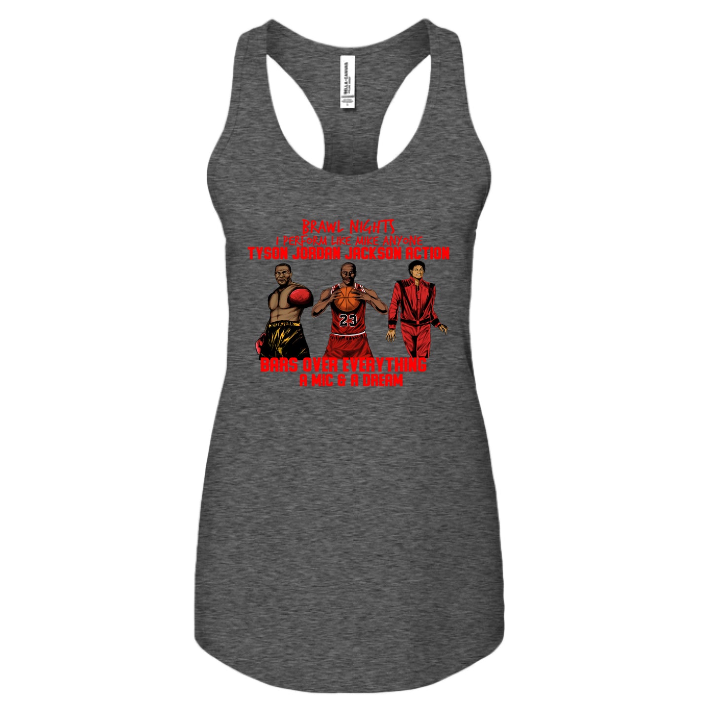 DARK GRY HEATHER - FRONT