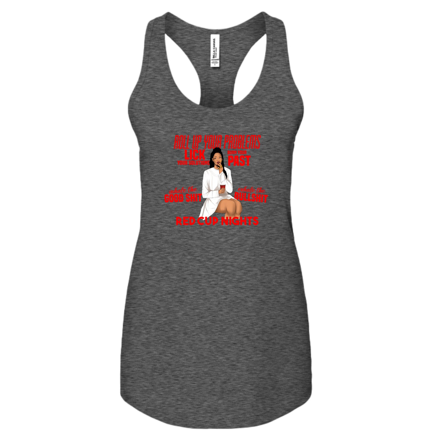 DARK GRY HEATHER - FRONT