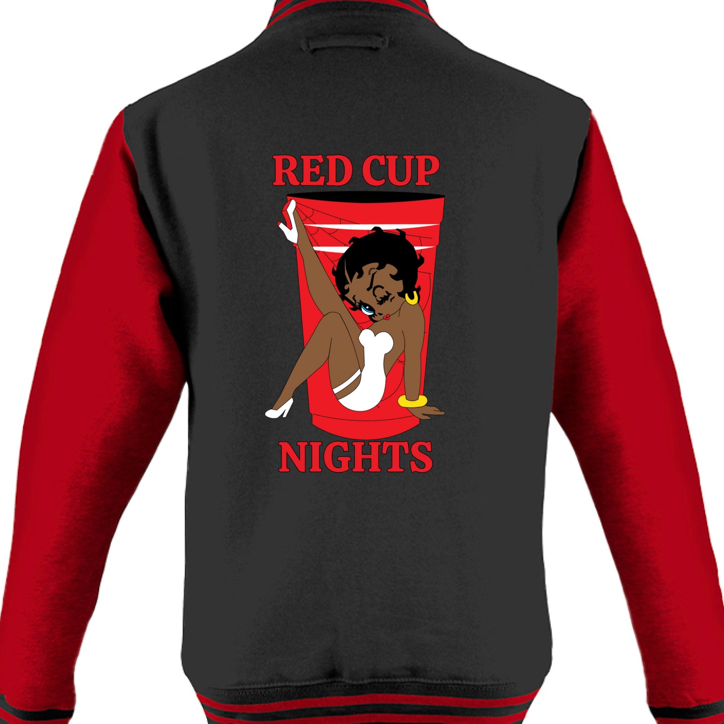 JET BLK/ FIRE RD - BACK