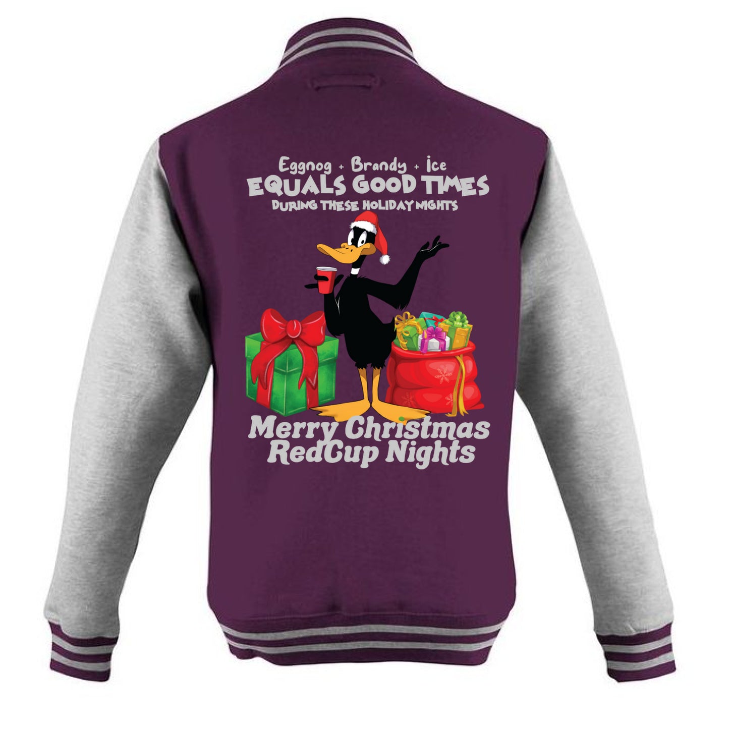 BURGNDY/ HTH GRY - BACK