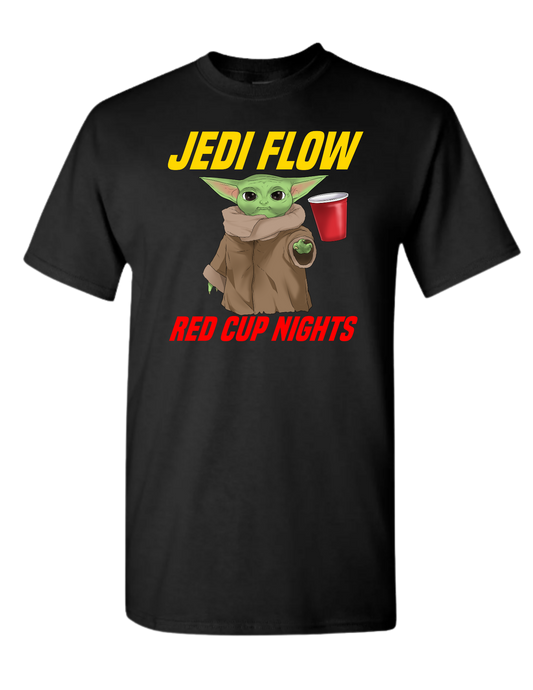 Unisex T-Shirt Yoda 'Jedi Flow' Yellow
