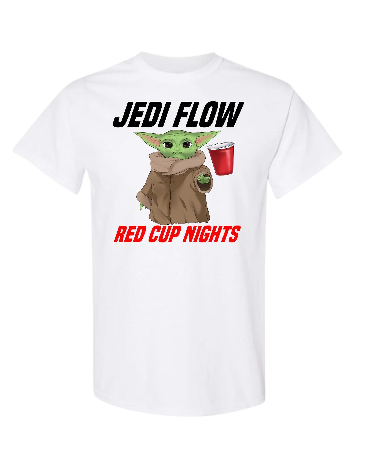 Unisex T-Shirt Yoda 'Jedi Flow' Black