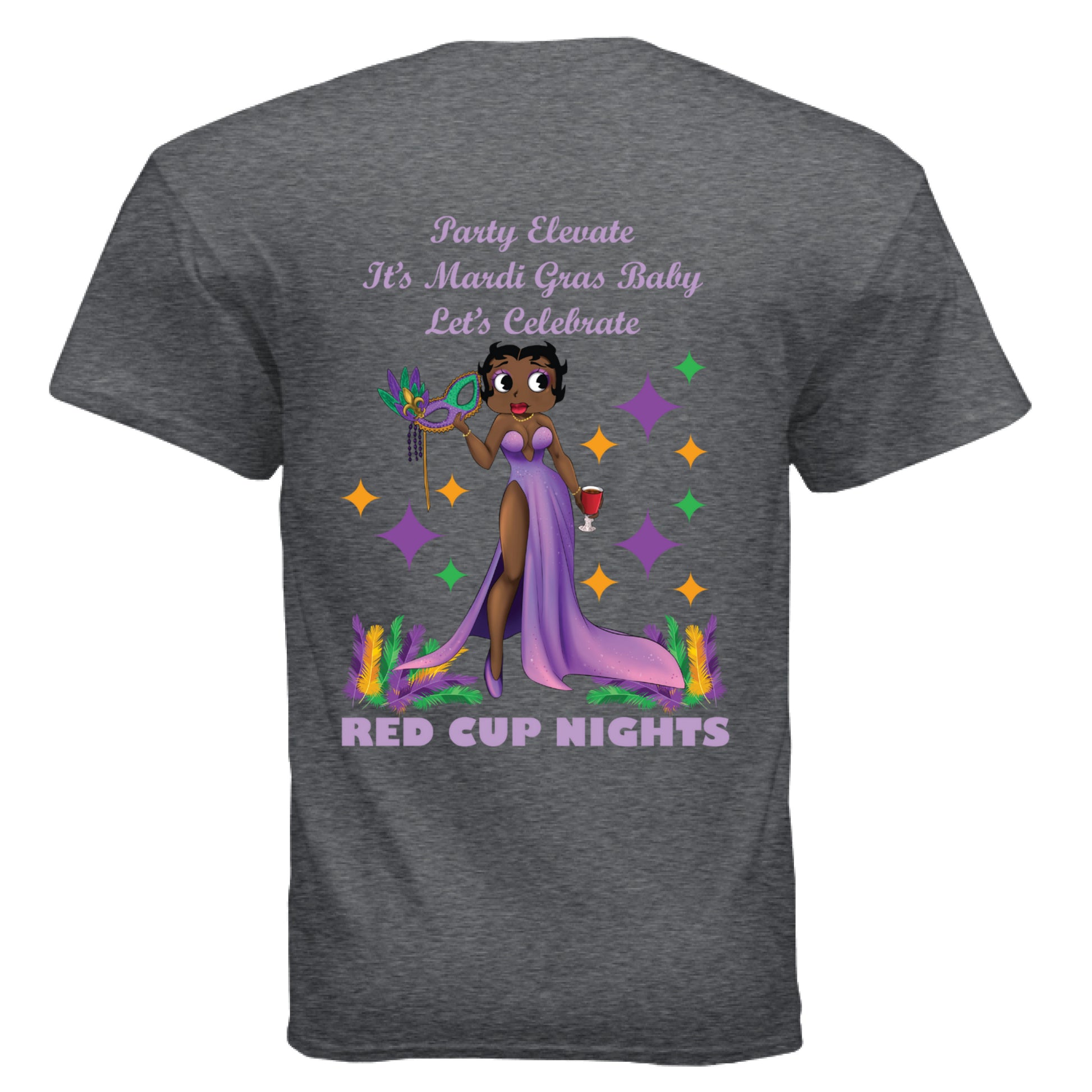 DARK HEATHER - BACK