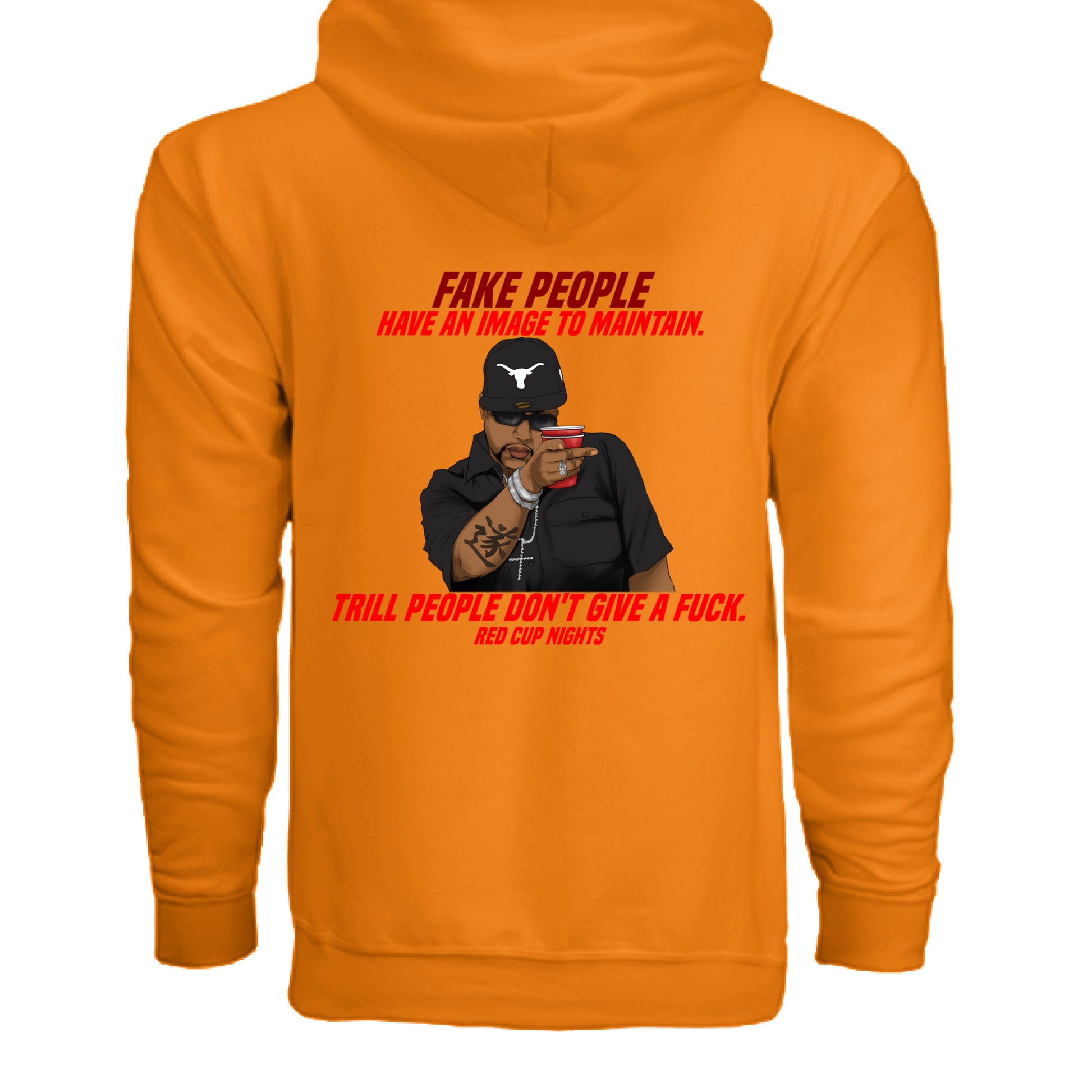 SAFETY ORANGE - BACK