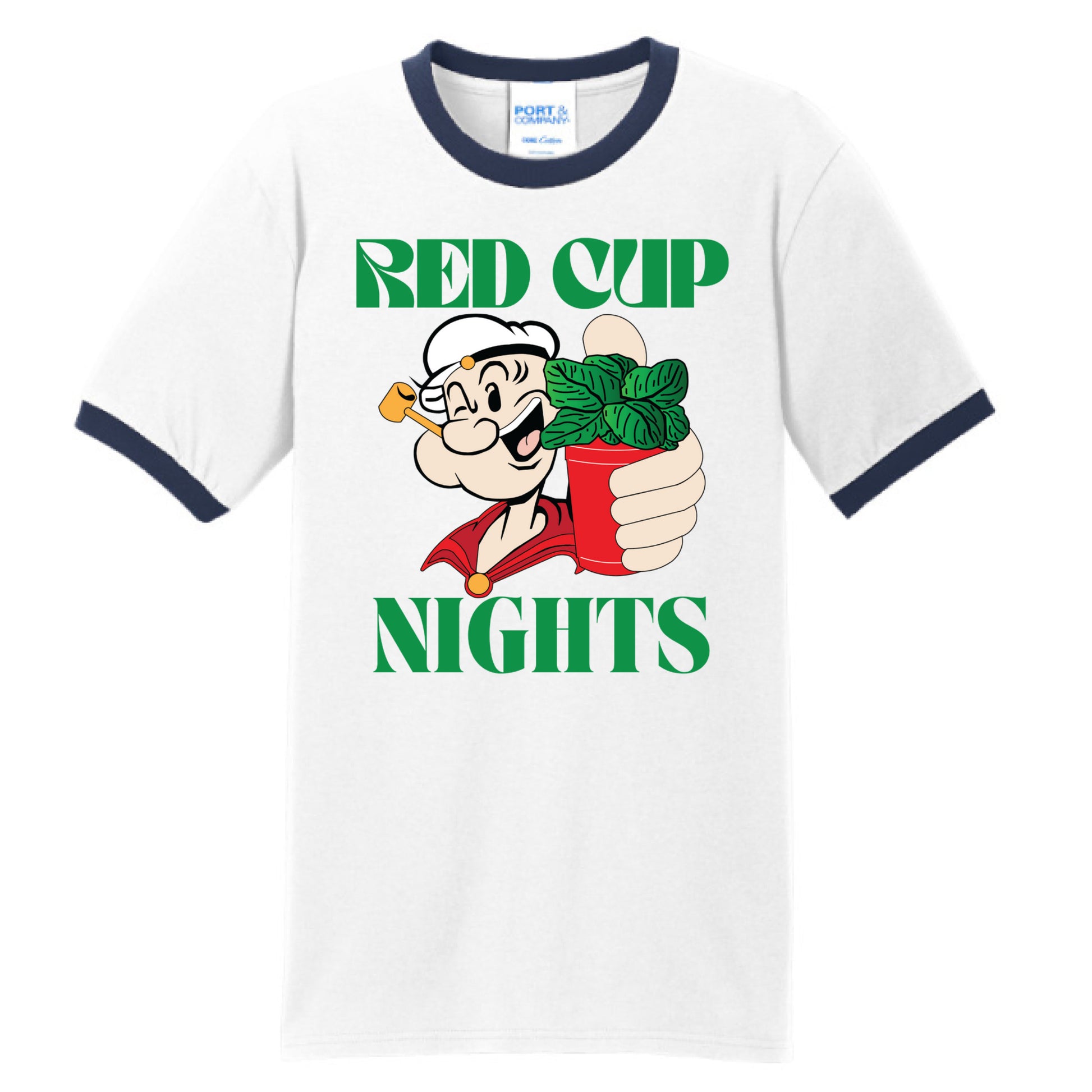White/Navy - FRONT