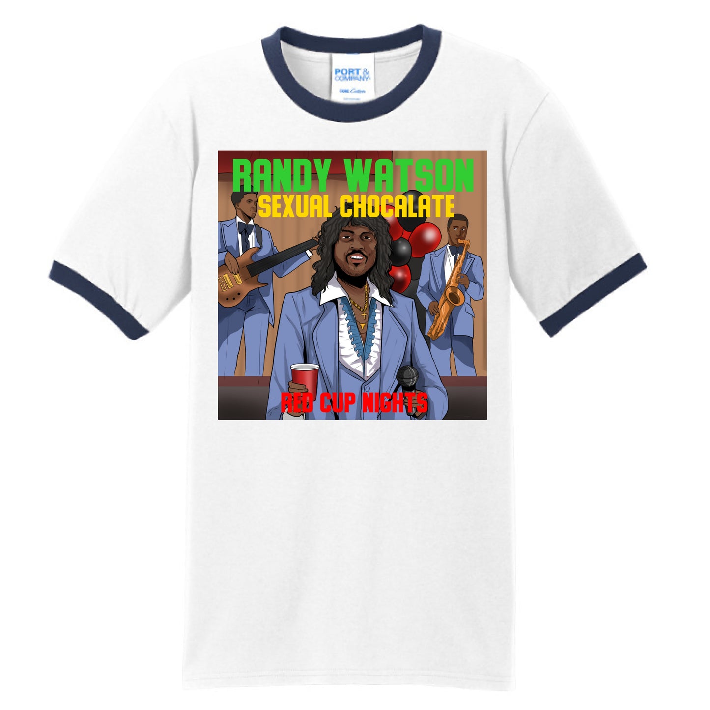 White/Navy - FRONT