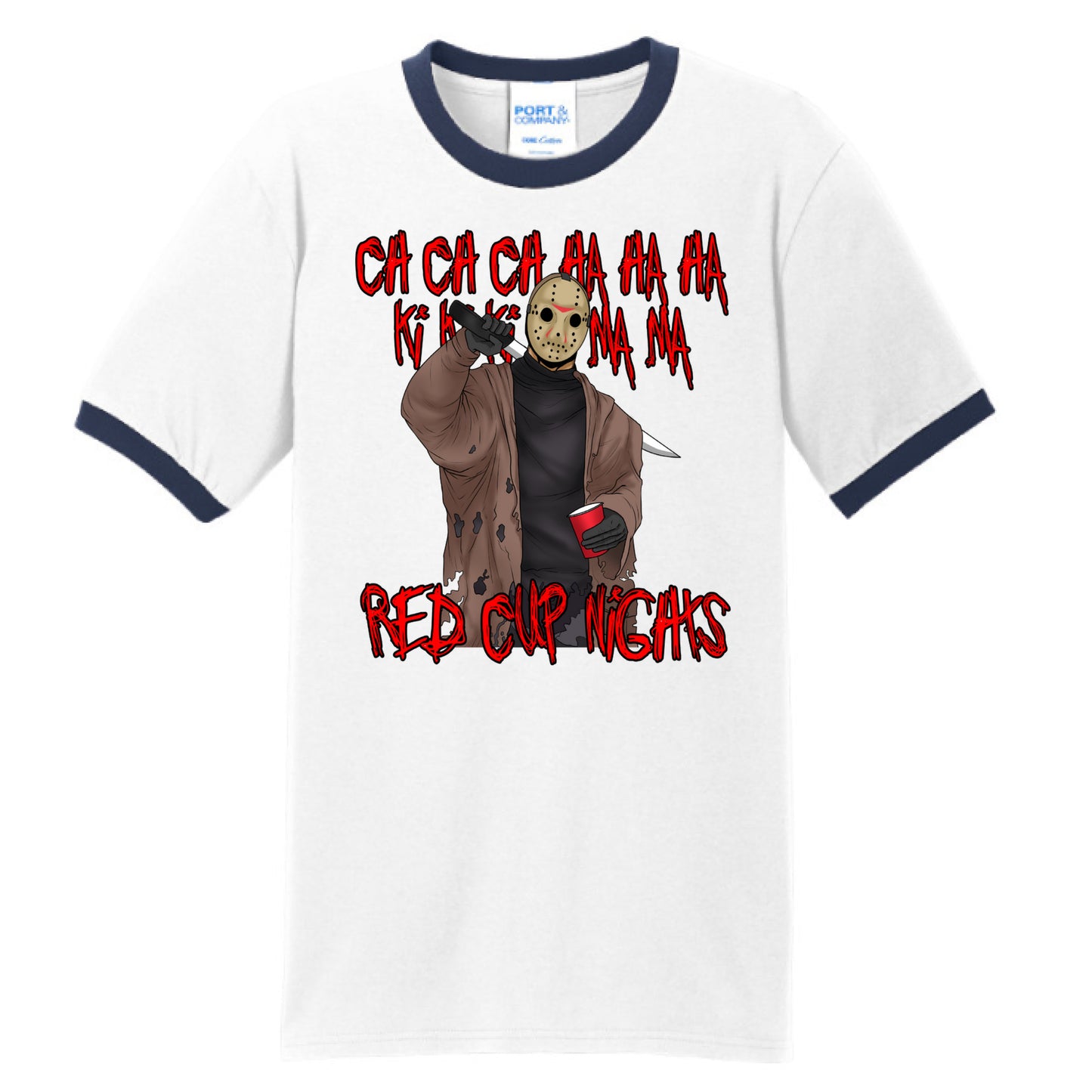 White/Navy - FRONT
