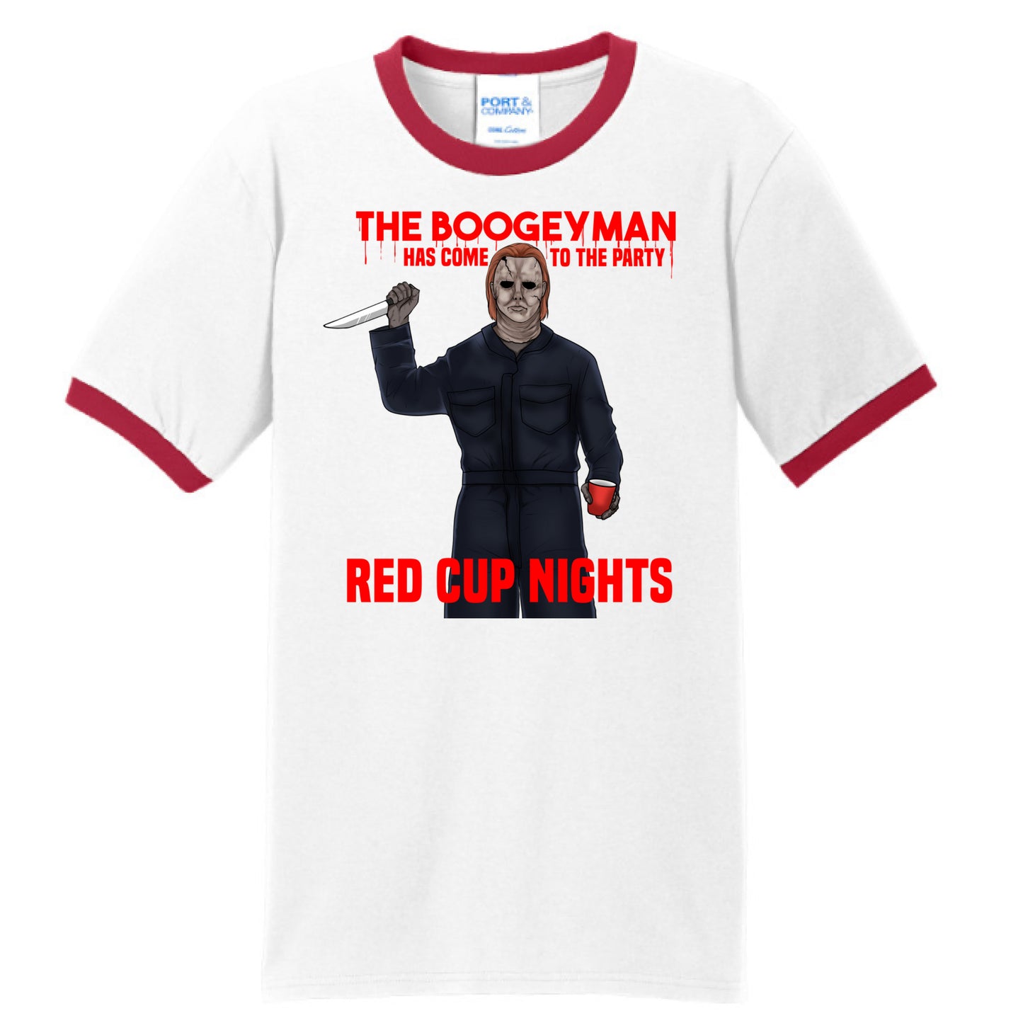 White/Red - FRONT