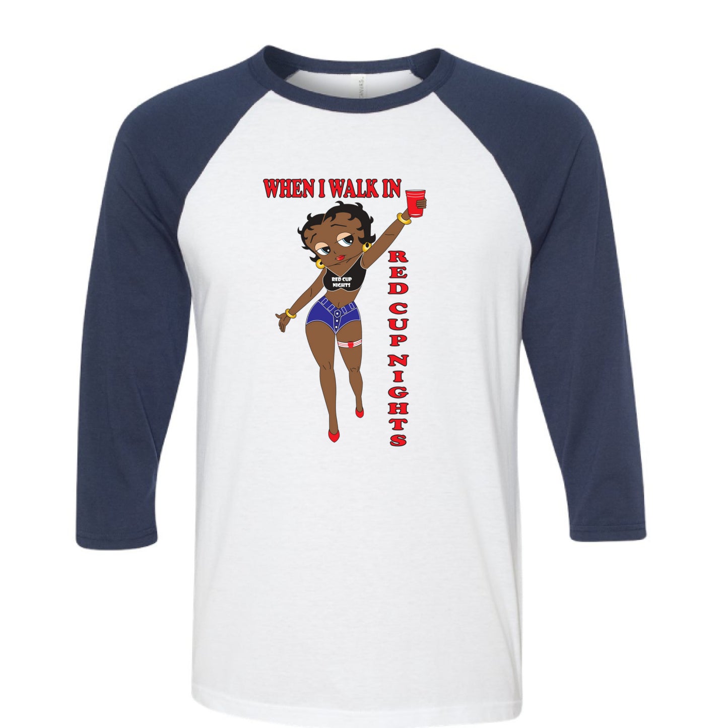 WHITE/NAVY - FRONT