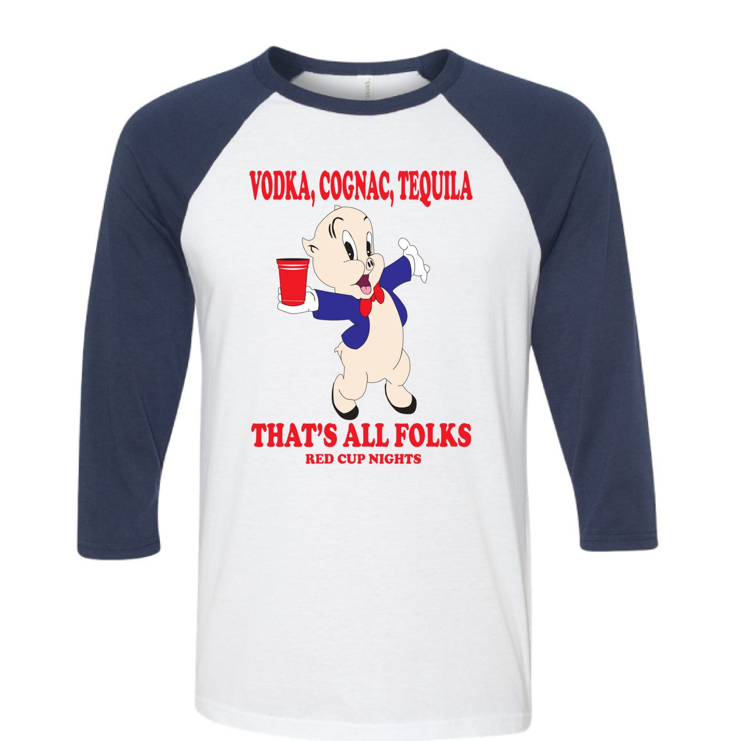 WHITE/NAVY - FRONT