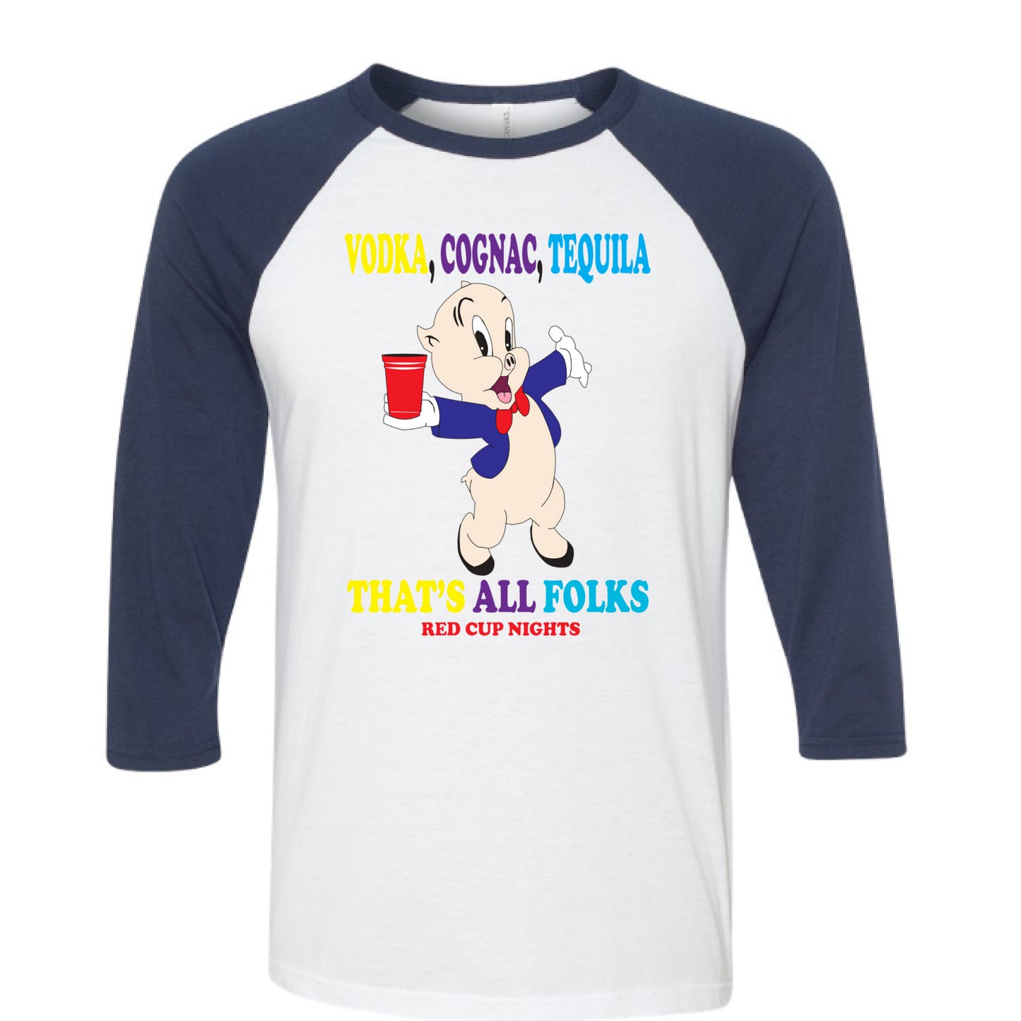 WHITE/NAVY - FRONT