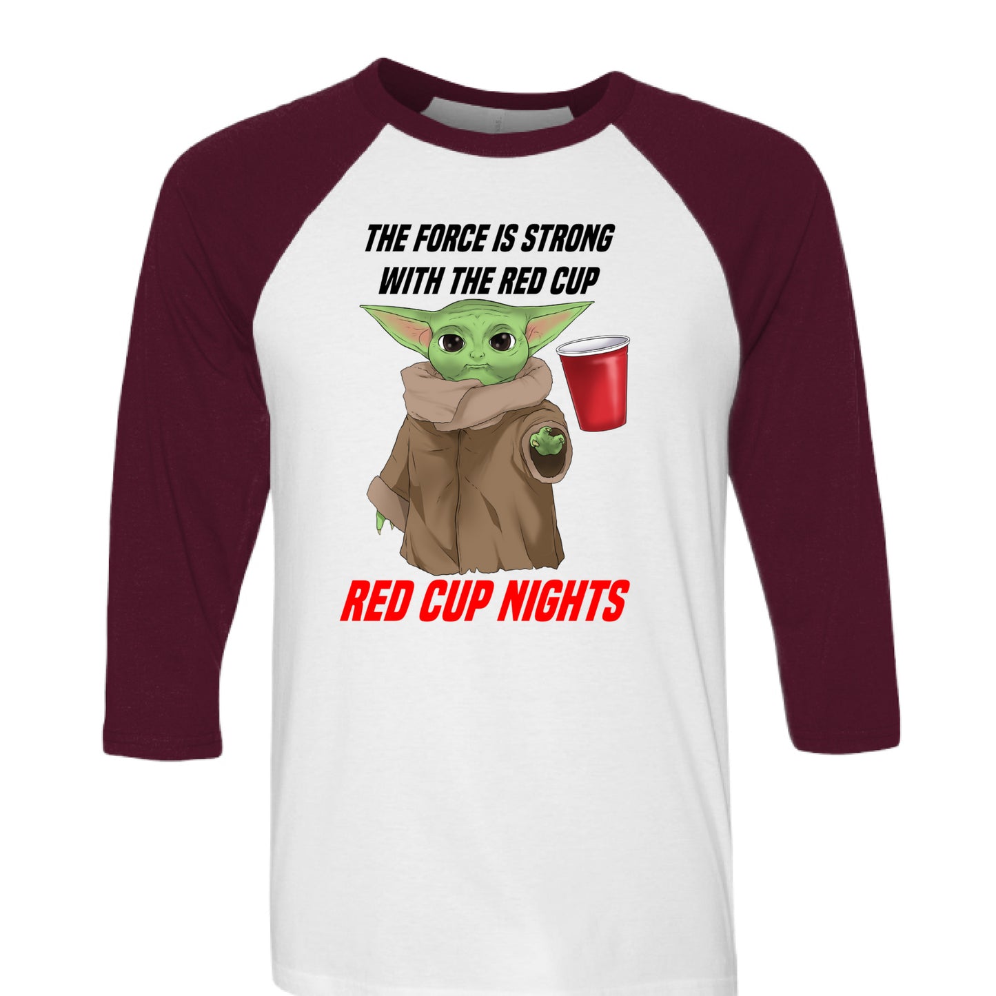 White/ Maroon - FRONT