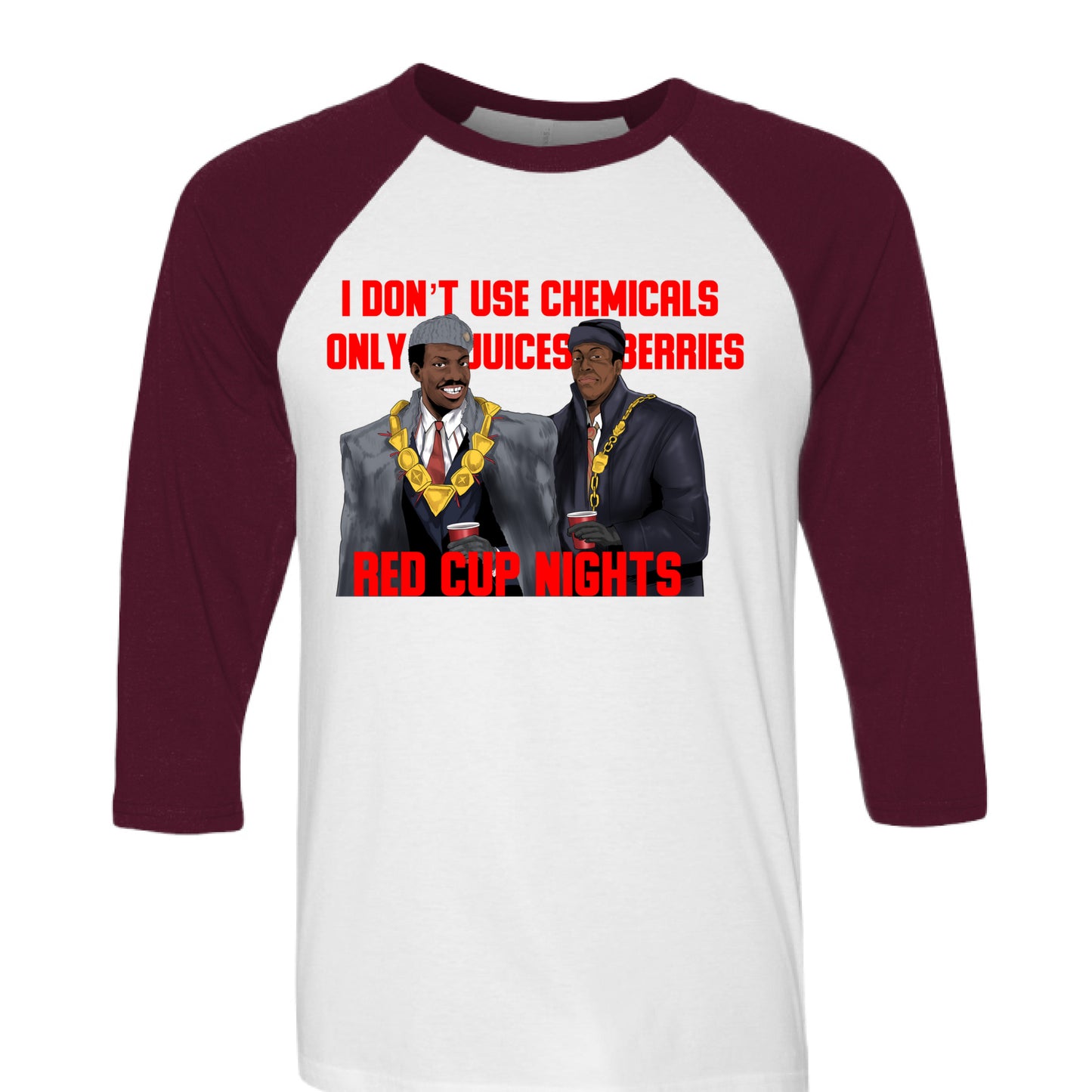 White/ Maroon - FRONT