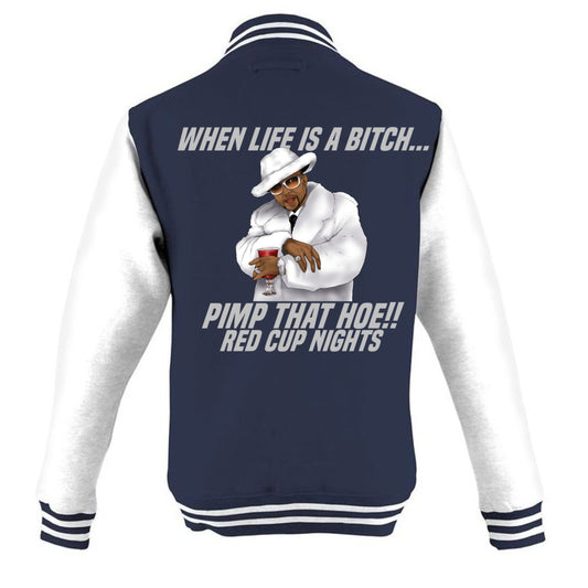 OXFORD NAVY/ WHT - BACK