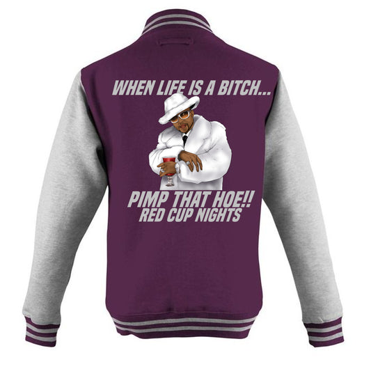 BURGNDY/ HTH GRY - BACK