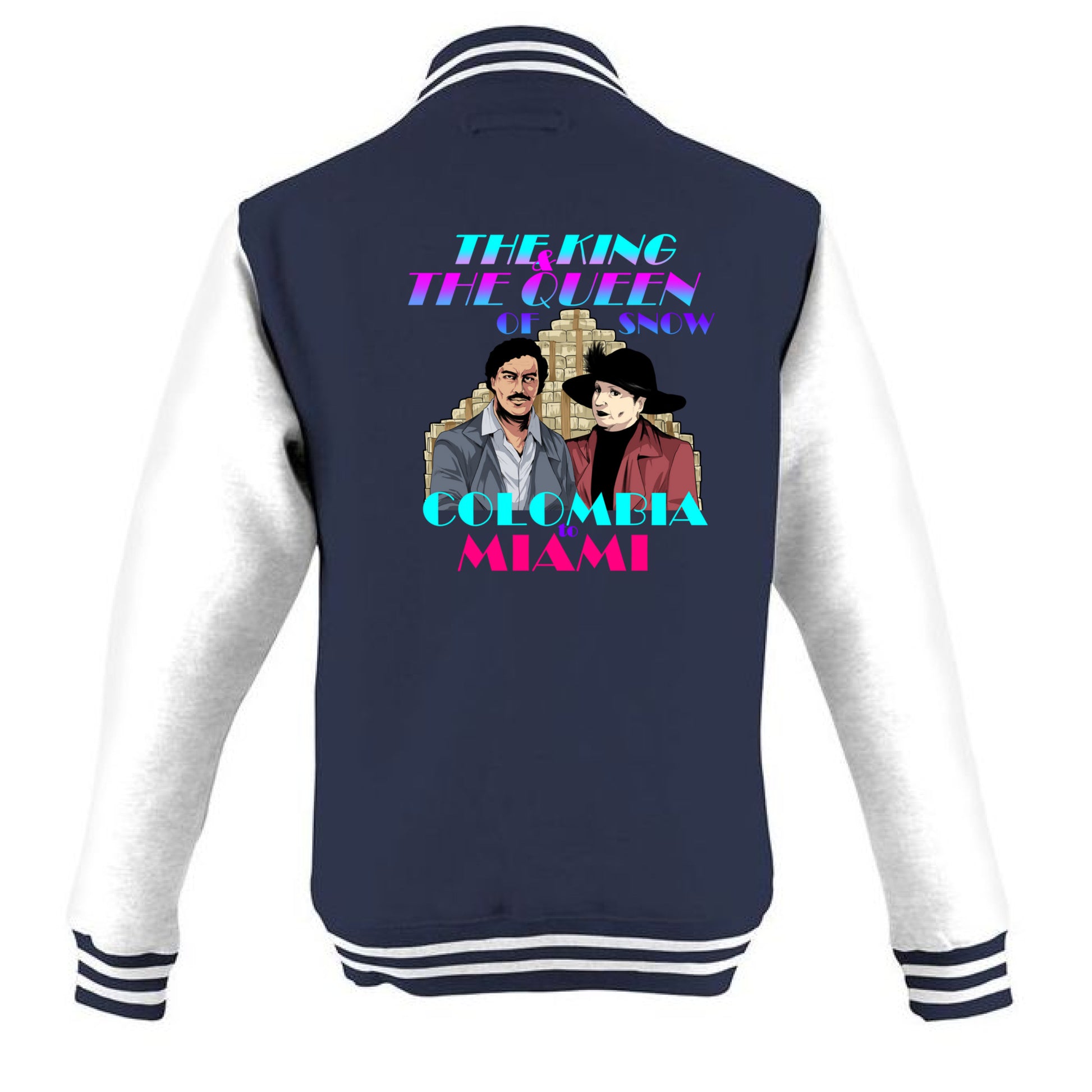 OXFORD NAVY/ WHT - BACK