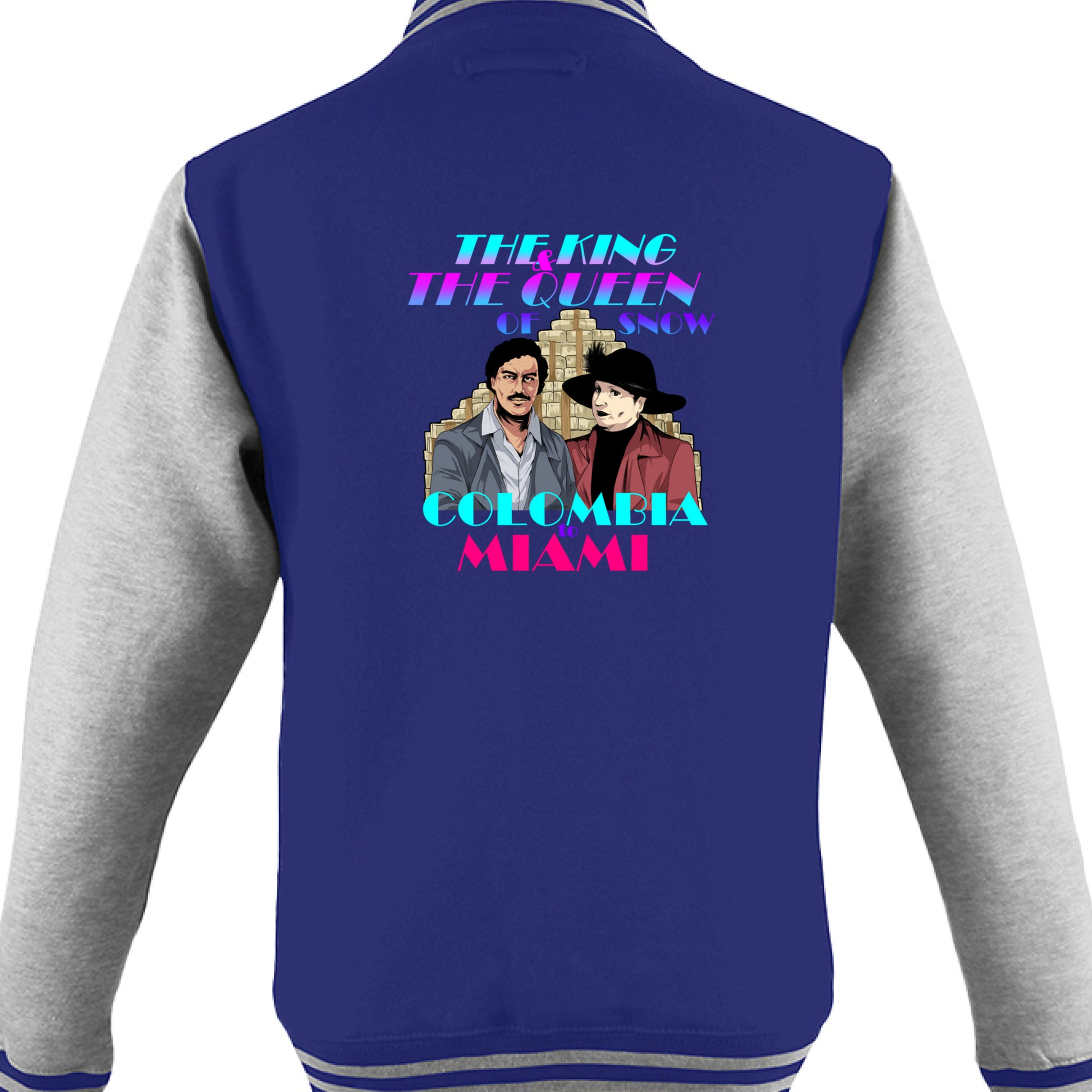 ROYL BL/ HTH GRY - BACK
