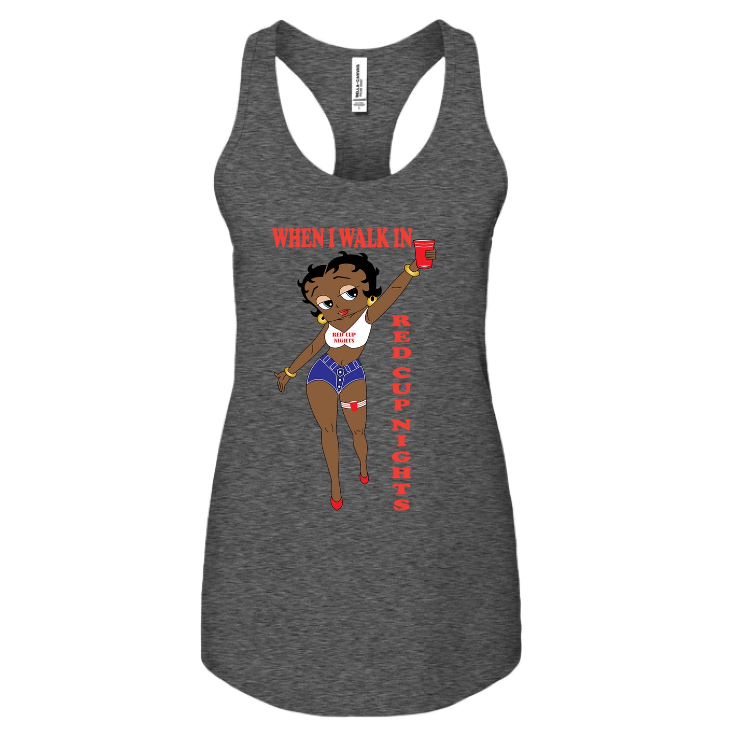 DARK GRY HEATHER - FRONT