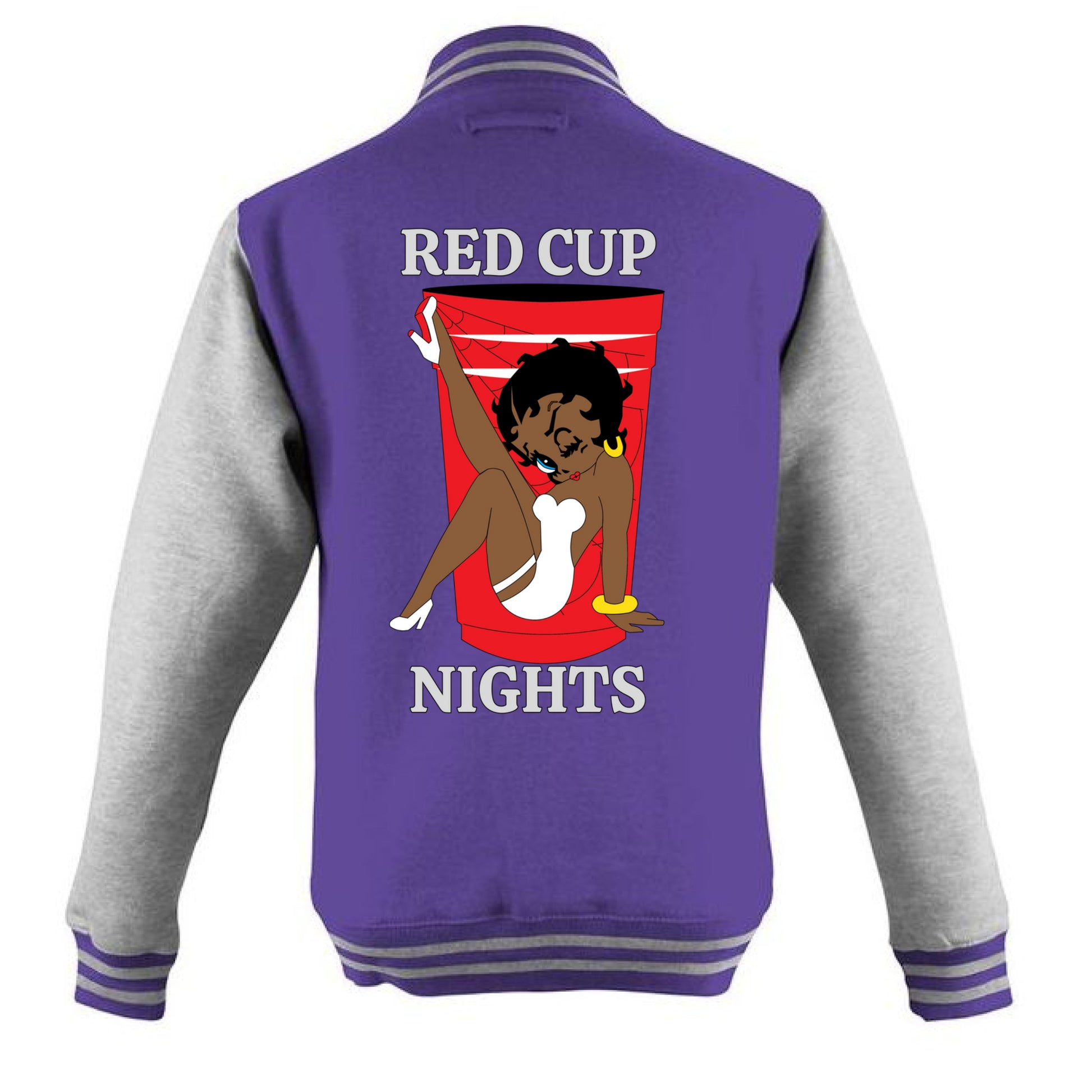 PURPLE/ HTHR GRY - BACK