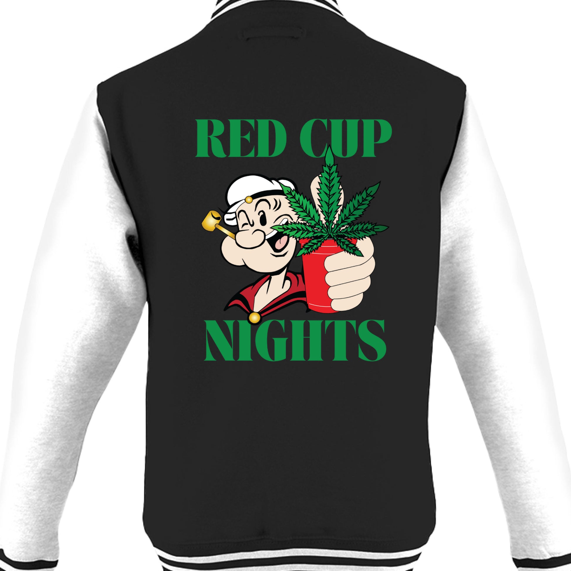 JET BLACK/ WHITE - BACK