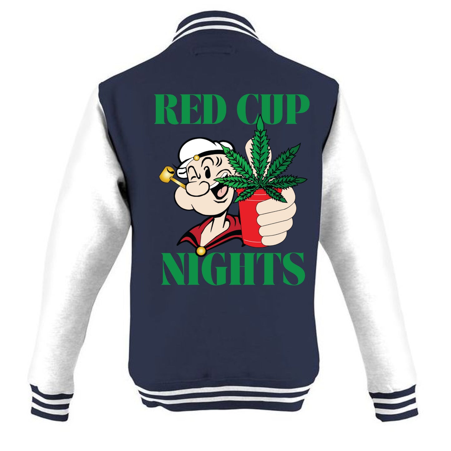 OXFORD NAVY/ WHT - BACK