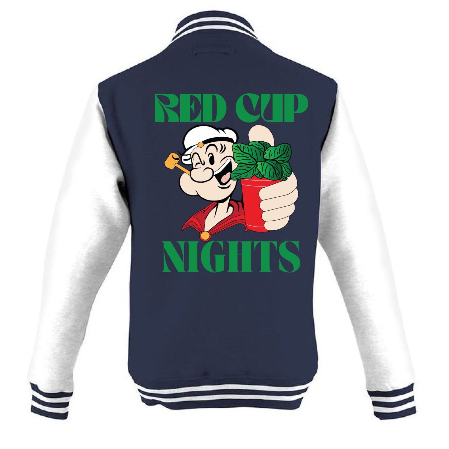 OXFORD NAVY/ WHT - BACK