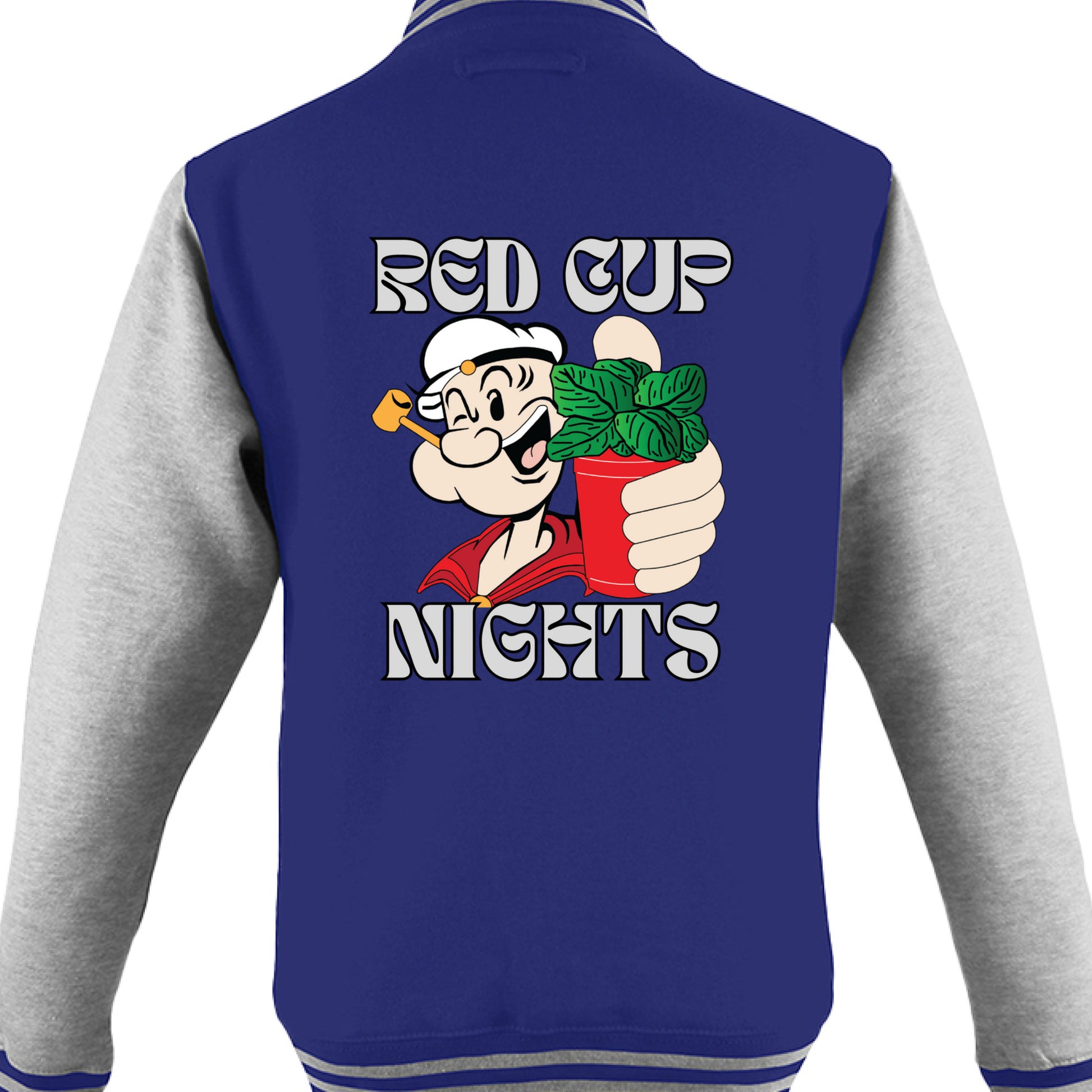 ROYL BL/ HTH GRY - BACK