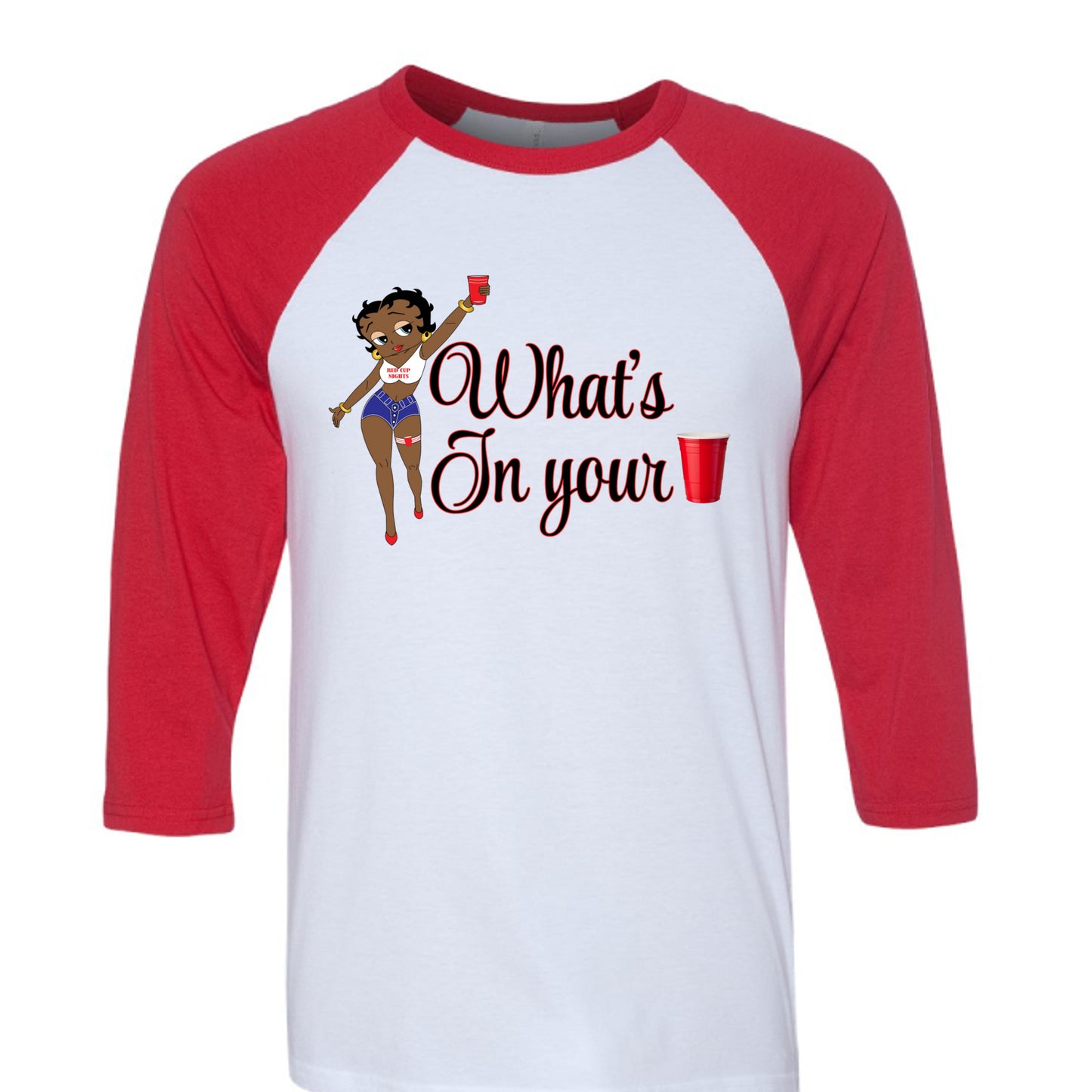 WHITE/RED - 3200 - FRONT